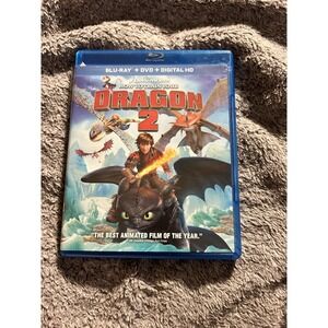 How to Train Your Dragon 2 (DVD, Blu-ray, 2014, 2-Disc Set)‎